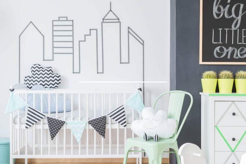 Adesivi murali: decorare casa con gli stencil adesivi per pareti | Facile Ristrutturare stencil per camerette bambini stickers murali