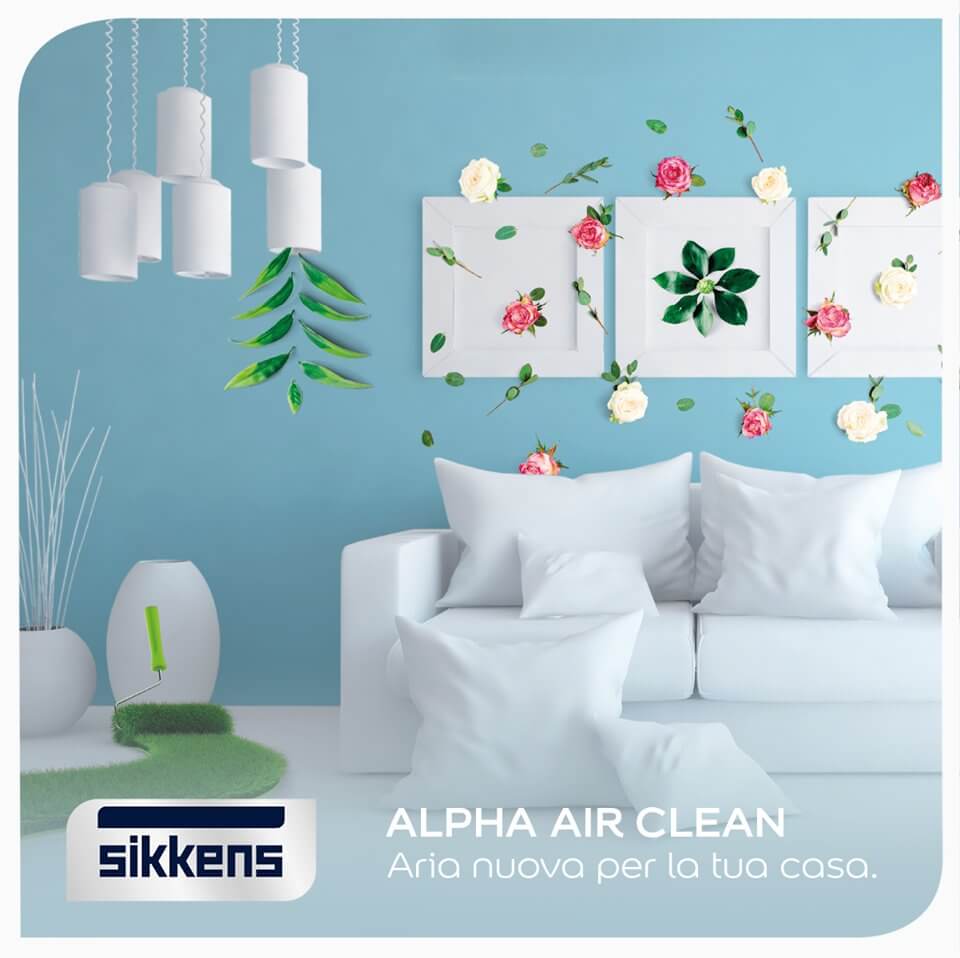Aria nuova per la casa: Sikkens presenta la pittura che depura l'aria | Facile Ristrutturare Sikkens Alpha Air Clean