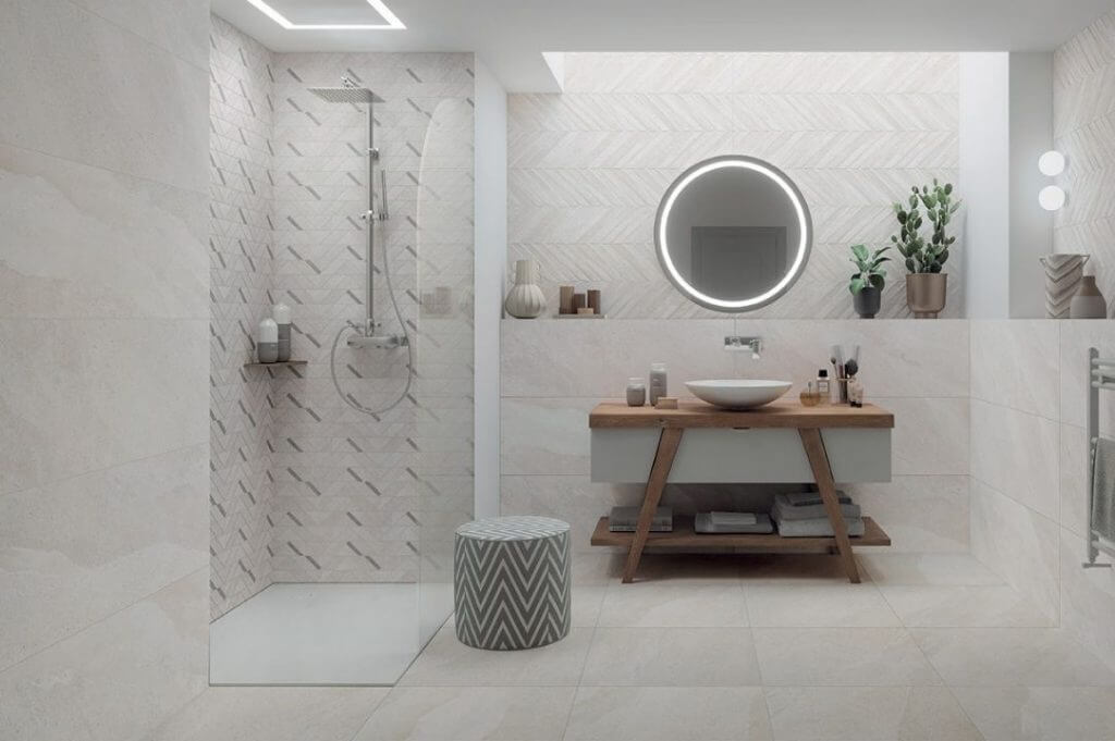 Gres porcellanato effetto pietra! Consigli per piastrelle da interno ed esterno | Facile Ristrutturare bagno piastrelle in gres porcellanato effetto pietra