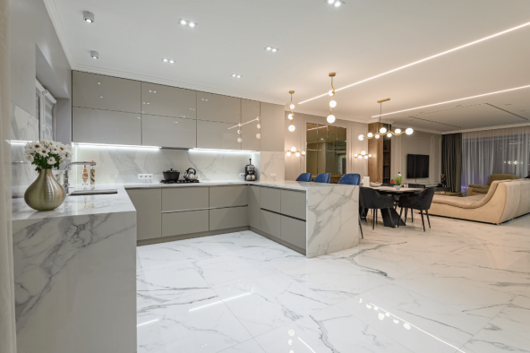 Rivestimenti in marmo e legno: come abbinarli | Facile Ristrutturare Rivestimenti in marmo e legno: come abbinarli