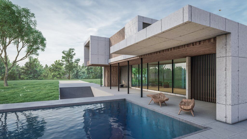 Pavimenti e rivestimenti terrazzo: idee e consigli | Facile Ristrutturare Casa dal design moderno con piscina e giardino laterale