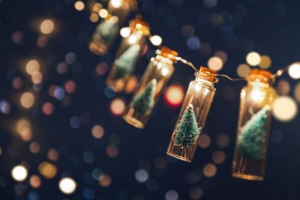 Come addobbare casa natale luci led