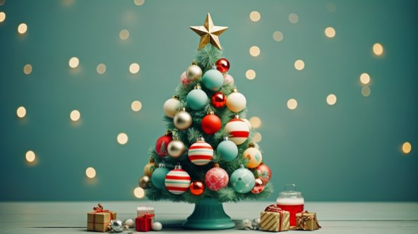 come addobbare casa natale, albero sostenibile