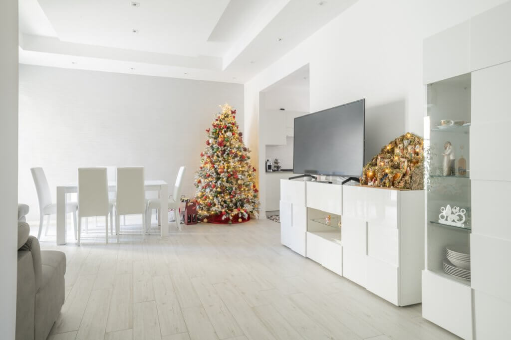 salotto con parquet