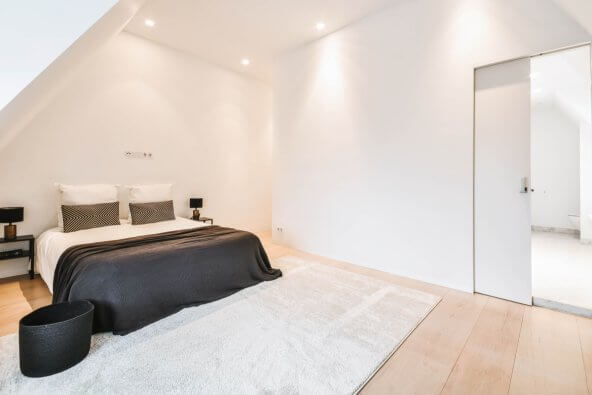 arredare mansarda camera da letto